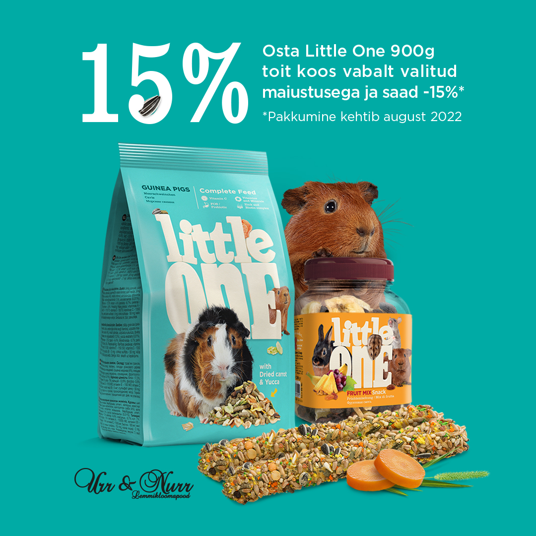 Osta Little One 900g toit koos vabalt valitud maiustusega ja saad -15%