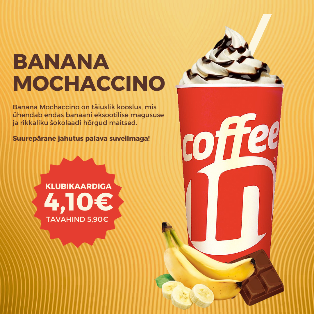 Juuli kuujook – Banana Mochaccino