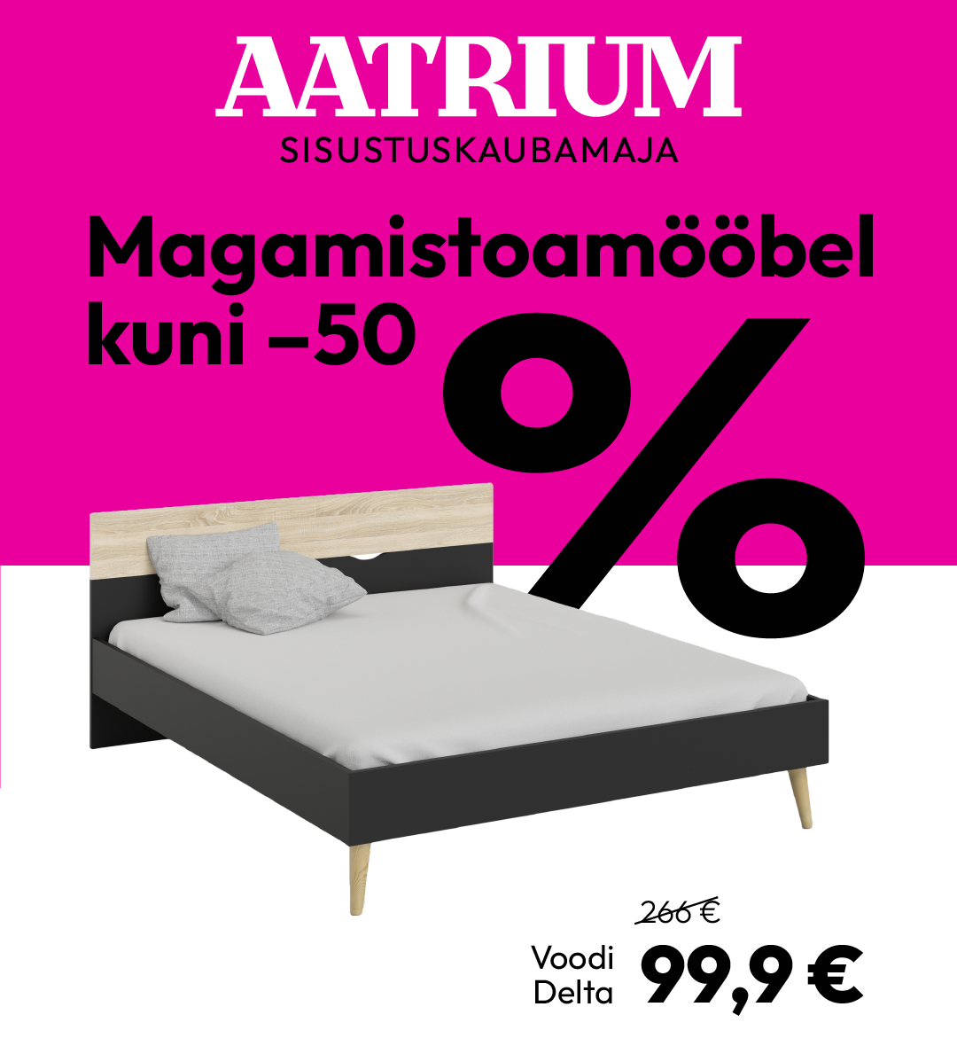 Magamistoa mööbel kuni -50%