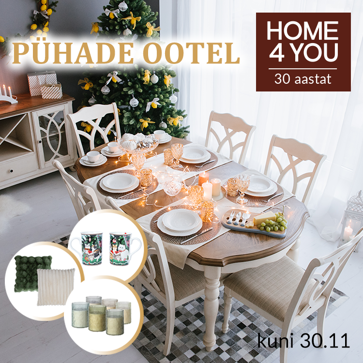 Pühade ootel – pakkumised kuni -50%