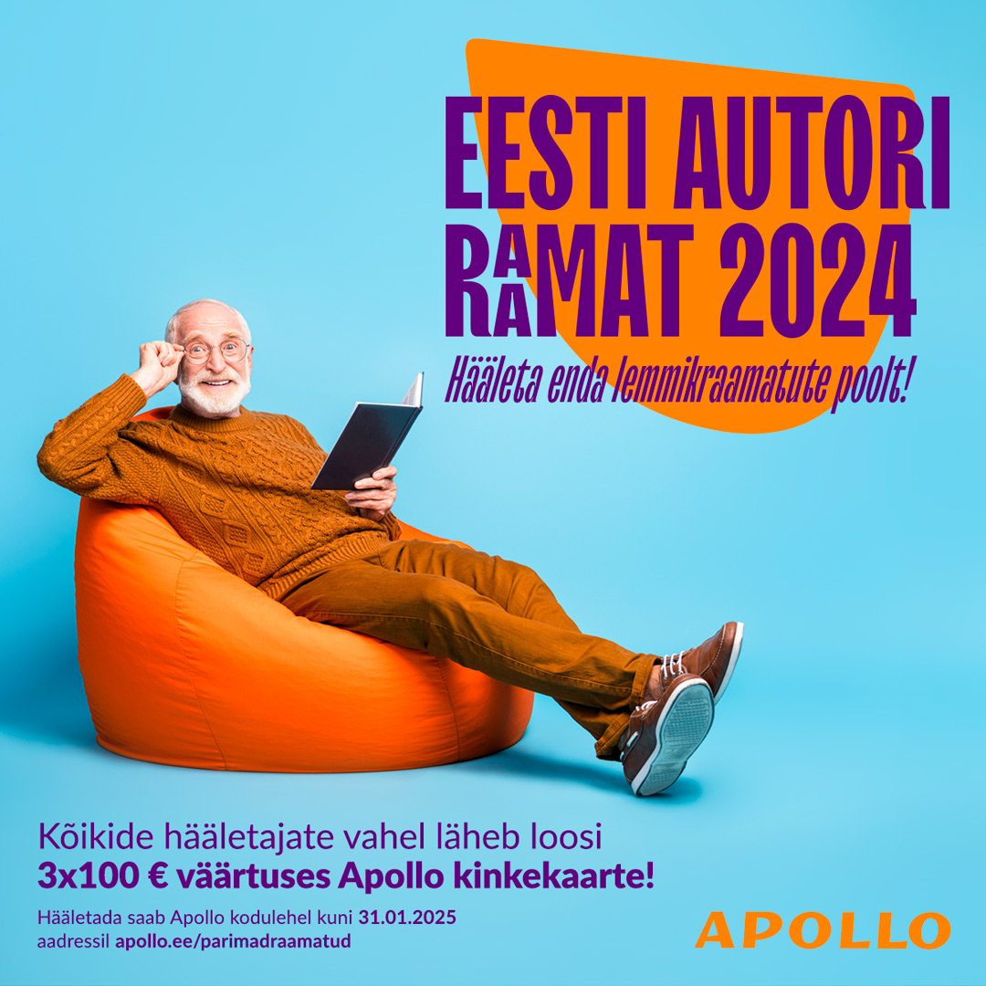 ANNA OMA HÄÄL! Valime koos 2024. aasta parimad eesti autorite raamatud!