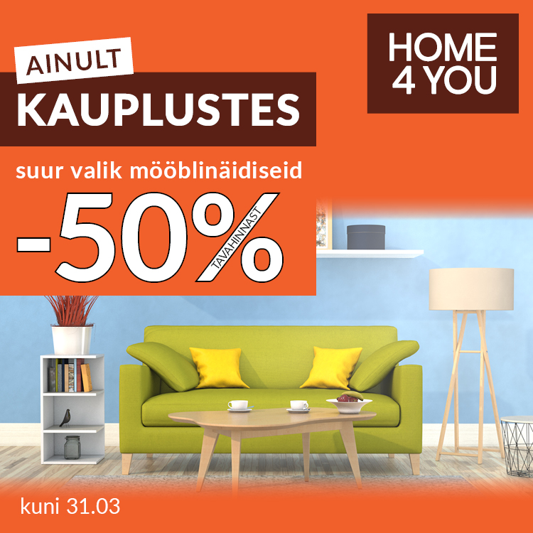 Mööblinäidised -50% – teeme suvemööblile ruumi!