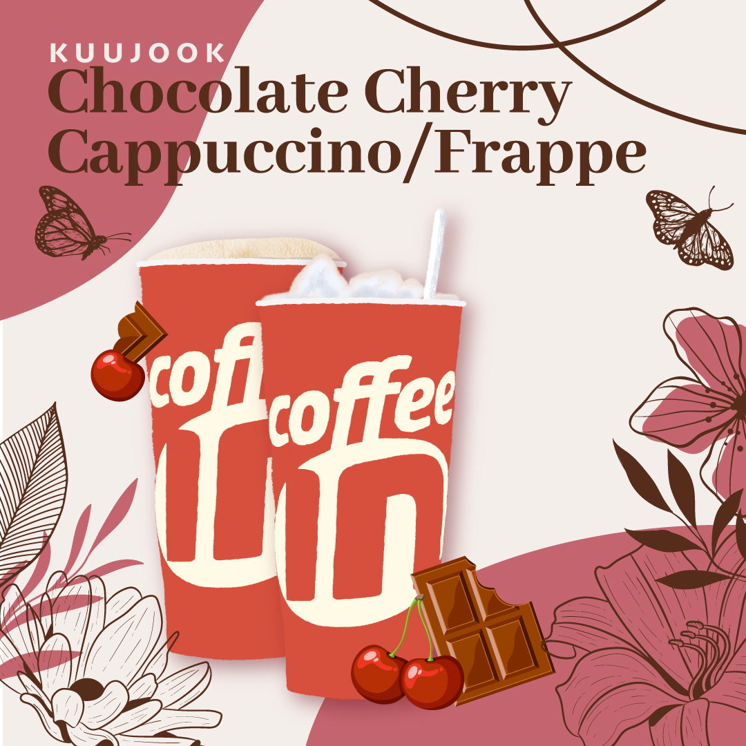 Mai kuujook – Chocolate Cherry Cappuccino / Frappe