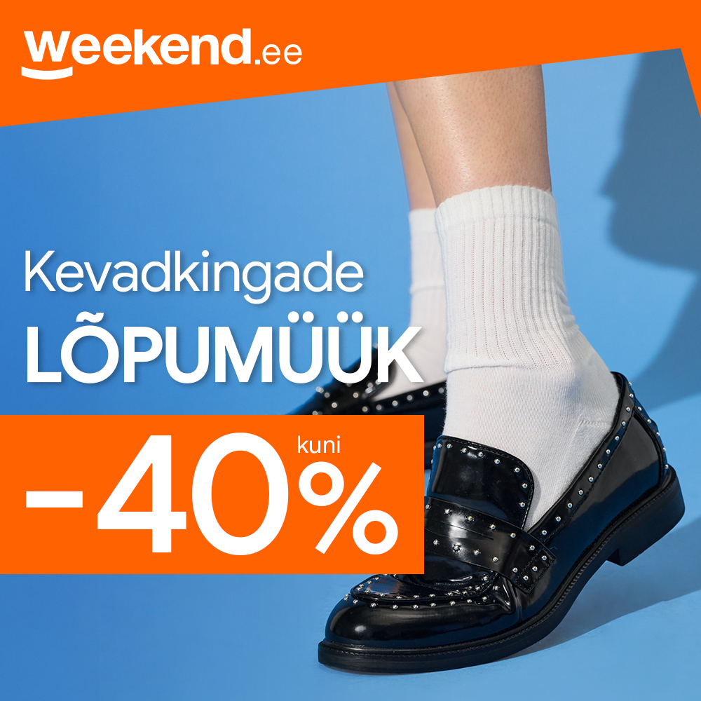 Kevadkingade lõpumüük kuni -40%