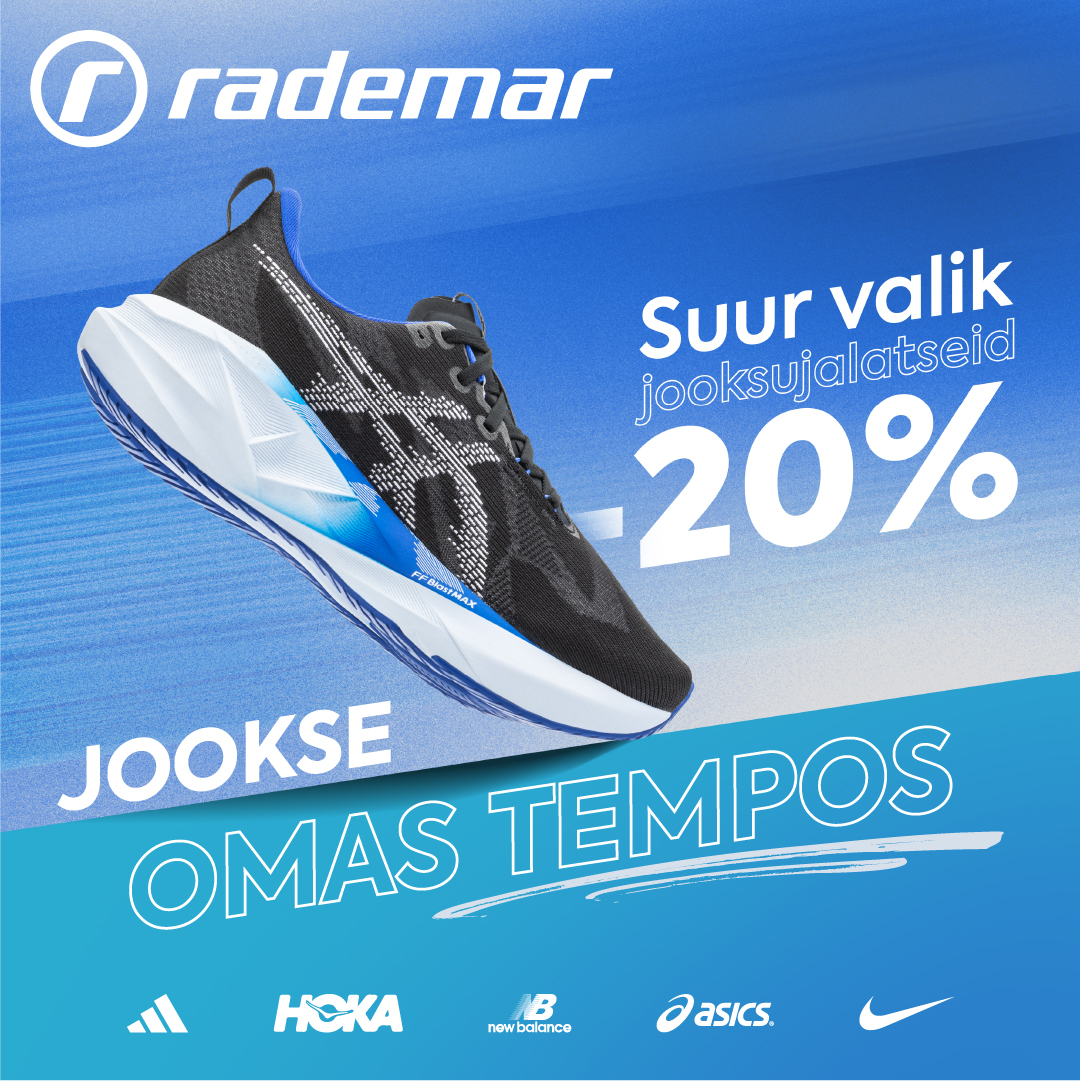 Suur valik jooksujalatseid -20%