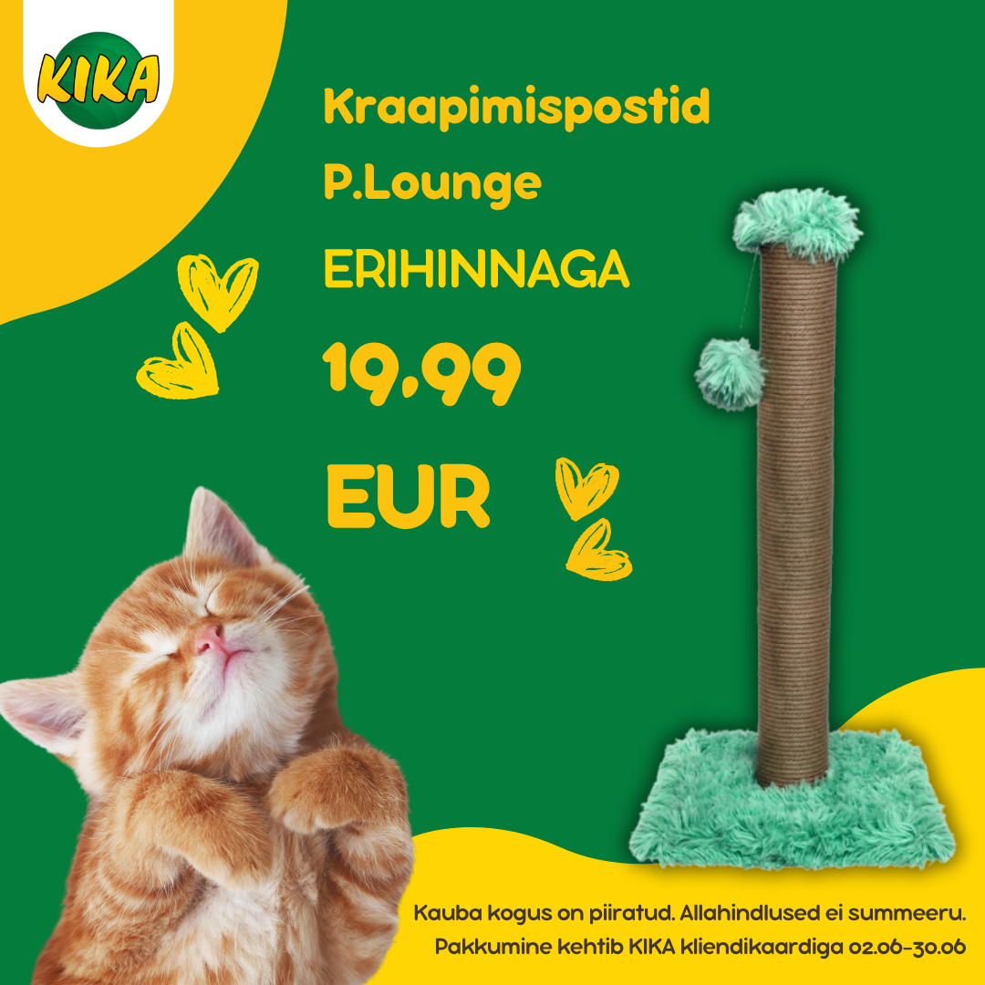 Kraapimispuud P.LOUNGE -erihinnaga 19.99 EUR