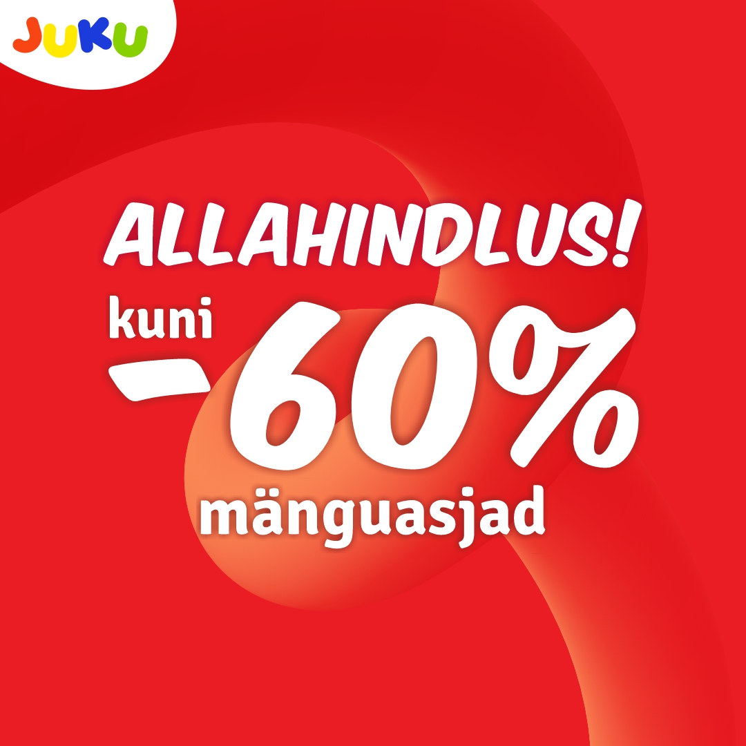 SUVINE ALLAHINDLUS! Mänguasjad kuni -60%!