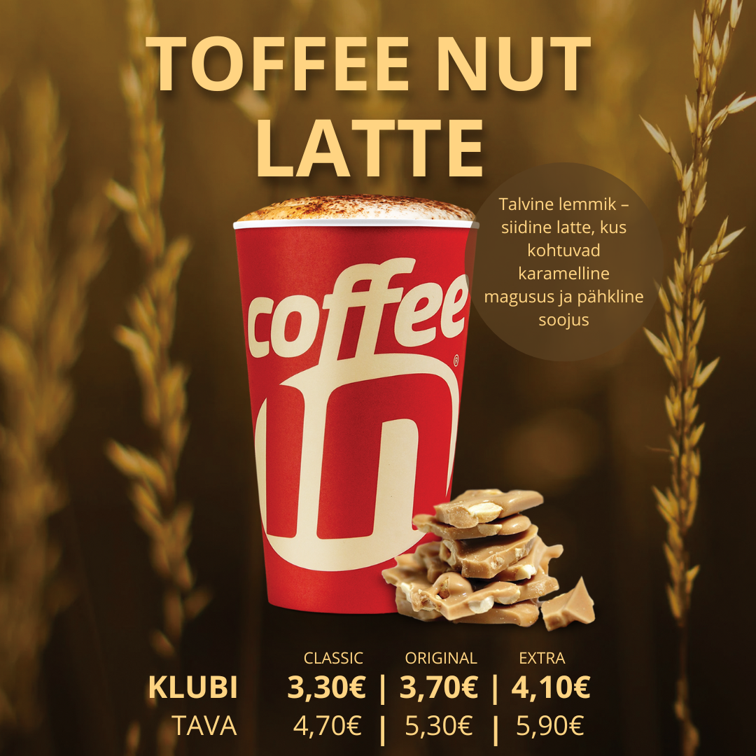 Jaanuari Kuujook – Toffee Nut Latte