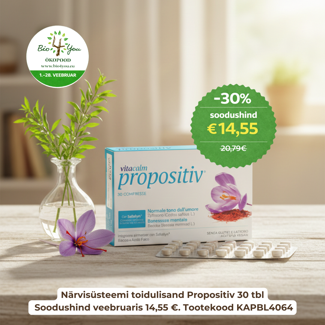 Veebruari ökopakkumised- Propositiv toidulisand