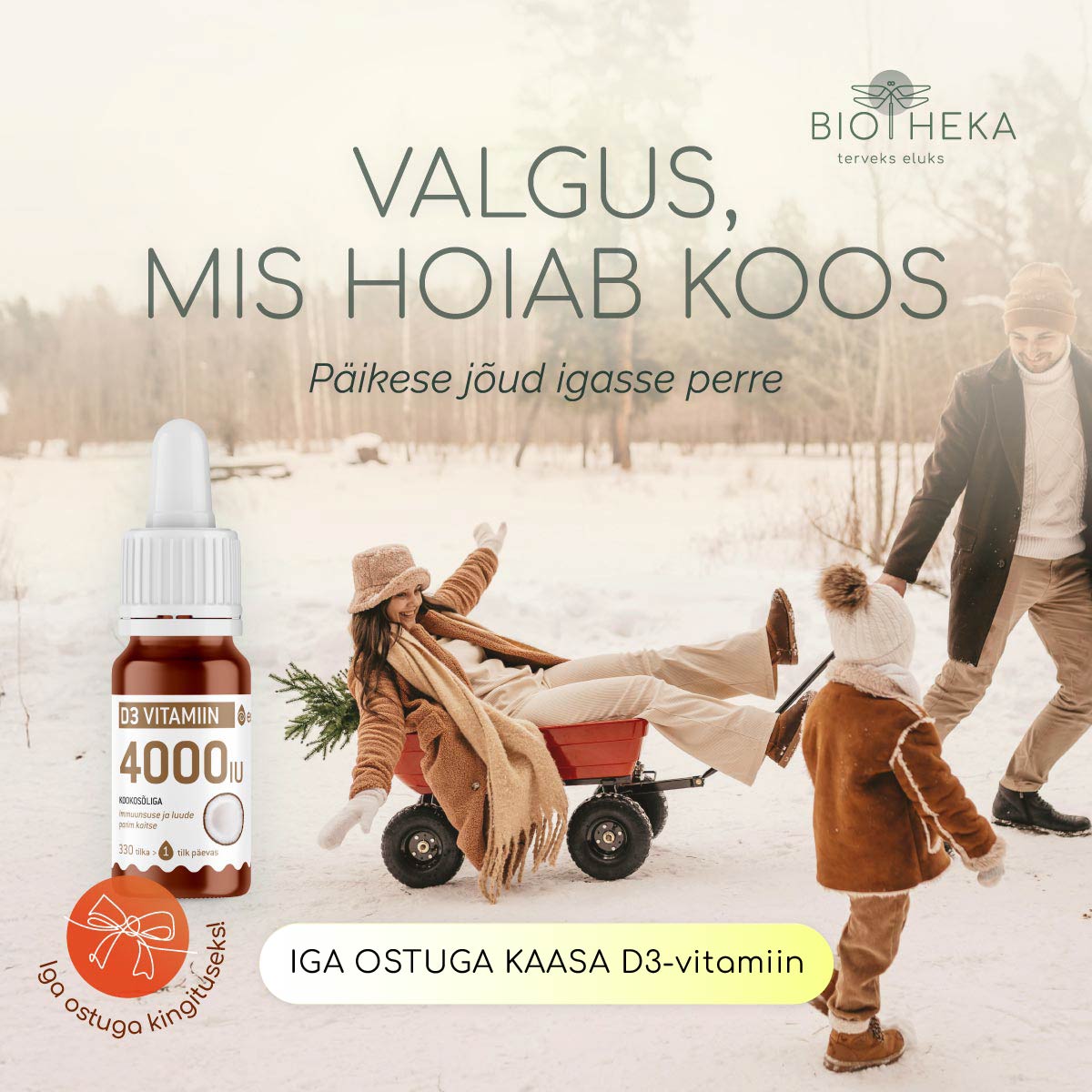 KINGIME D3-vitamiini