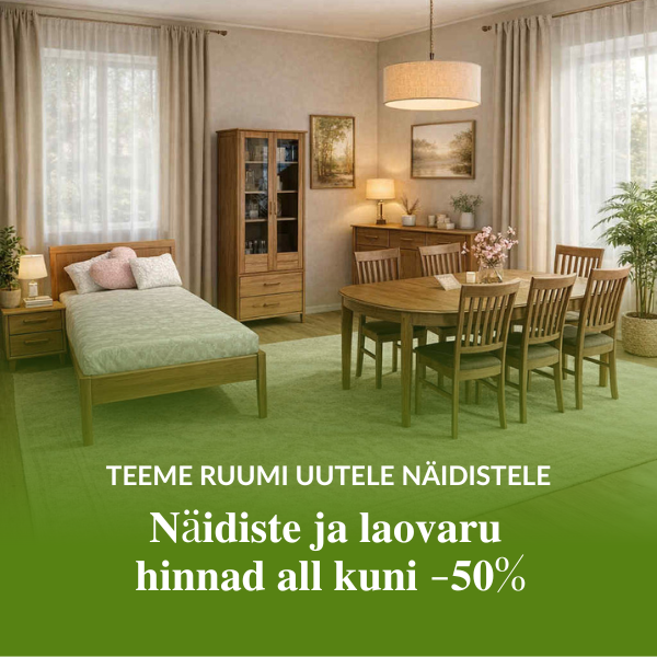 𝐍ä𝐢𝐝𝐢𝐬𝐭𝐞 𝐣𝐚 𝐥𝐚𝐨𝐯𝐚𝐫𝐮 𝐡𝐢𝐧𝐧𝐚𝐝 𝐚𝐥𝐥 𝐤𝐮𝐧𝐢 -𝟓𝟎%