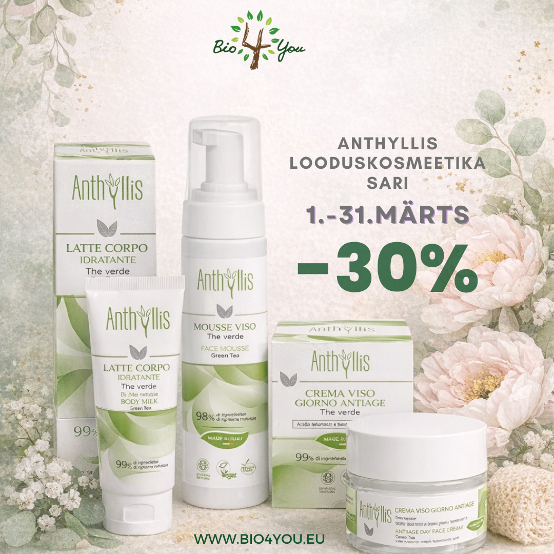 Märtsikuu eripakkumine:  Anthyllis ökokosmeetika -30%