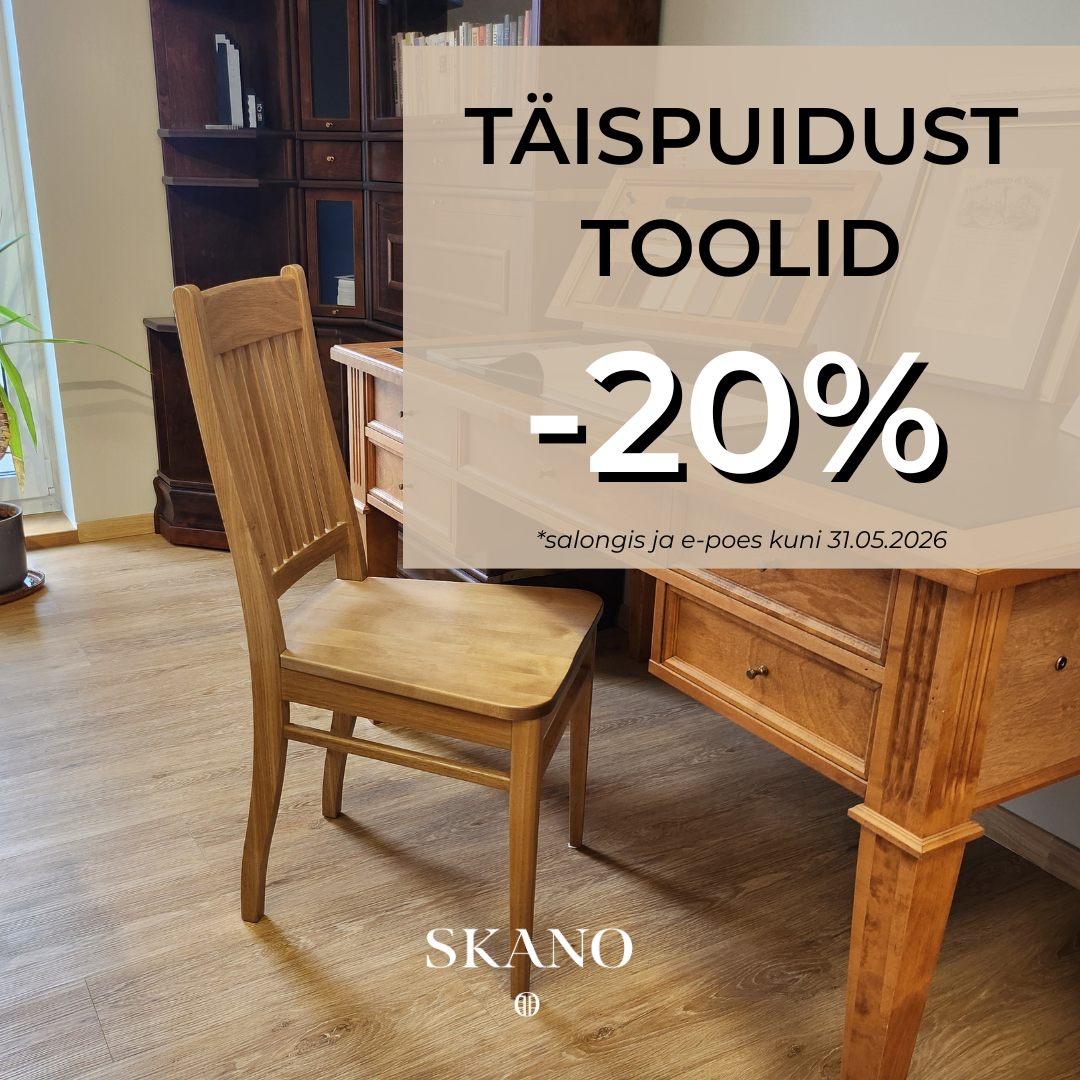 Skano täispuidust toolid -20%