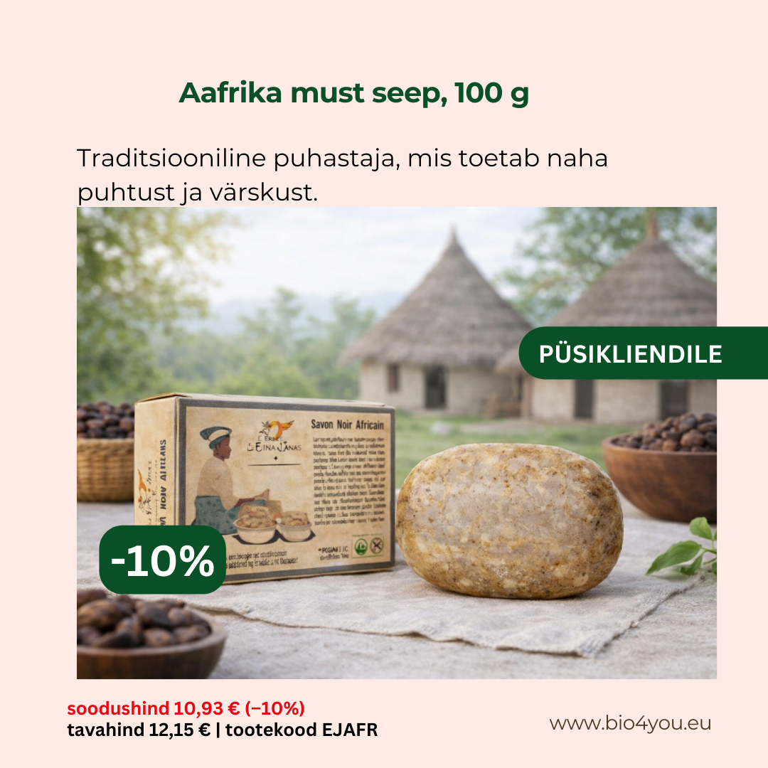 Bio4you püsikliendile- Aafrika must seep -10%