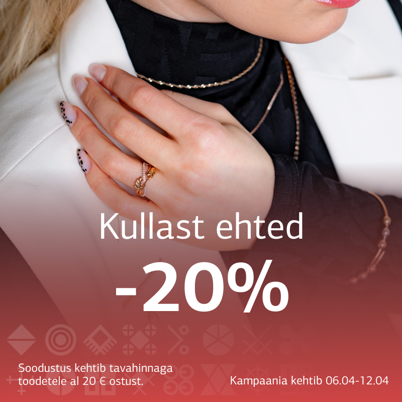 Kullast ehted -20%