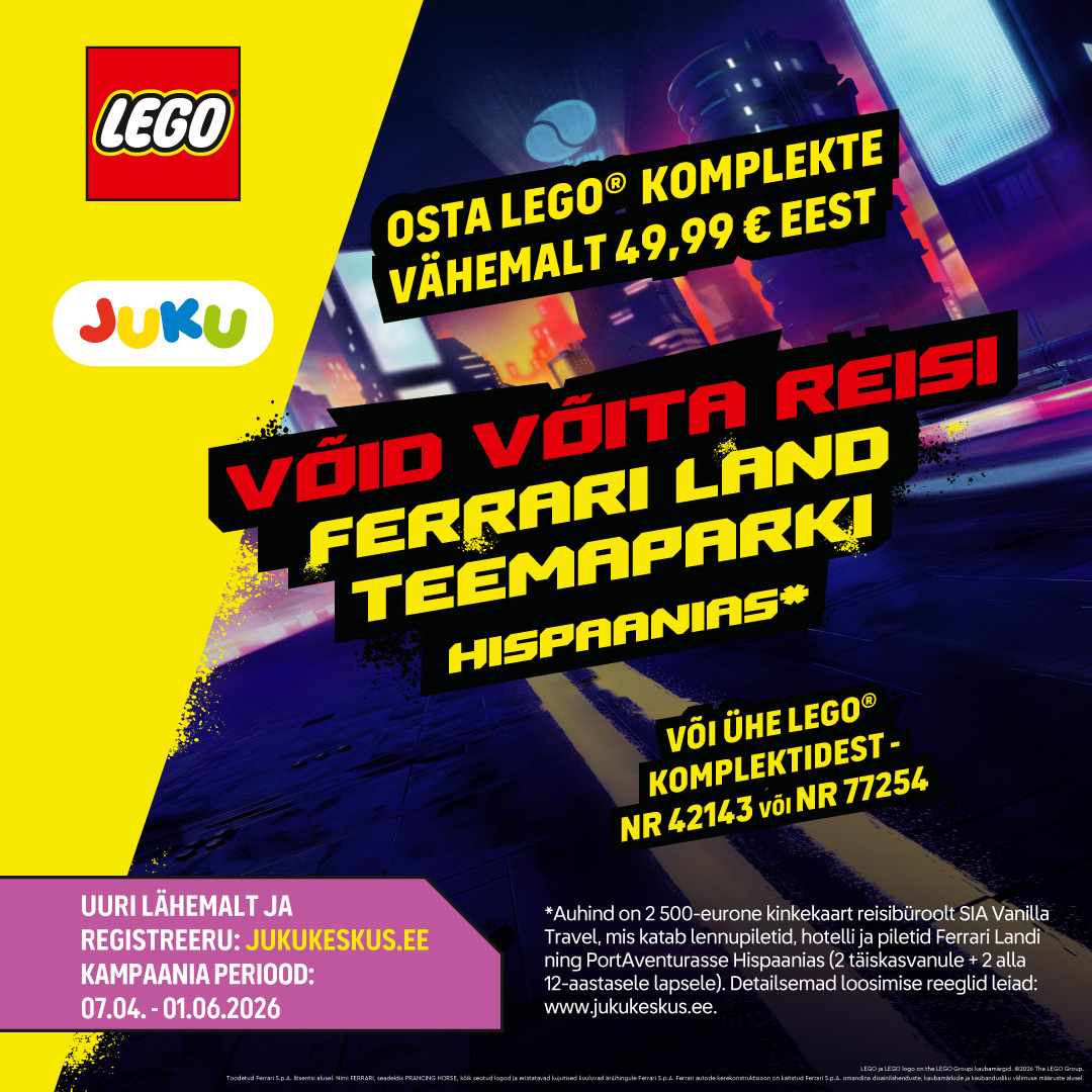 Võida reis Ferrari Land teemaparki Hispaanias!
