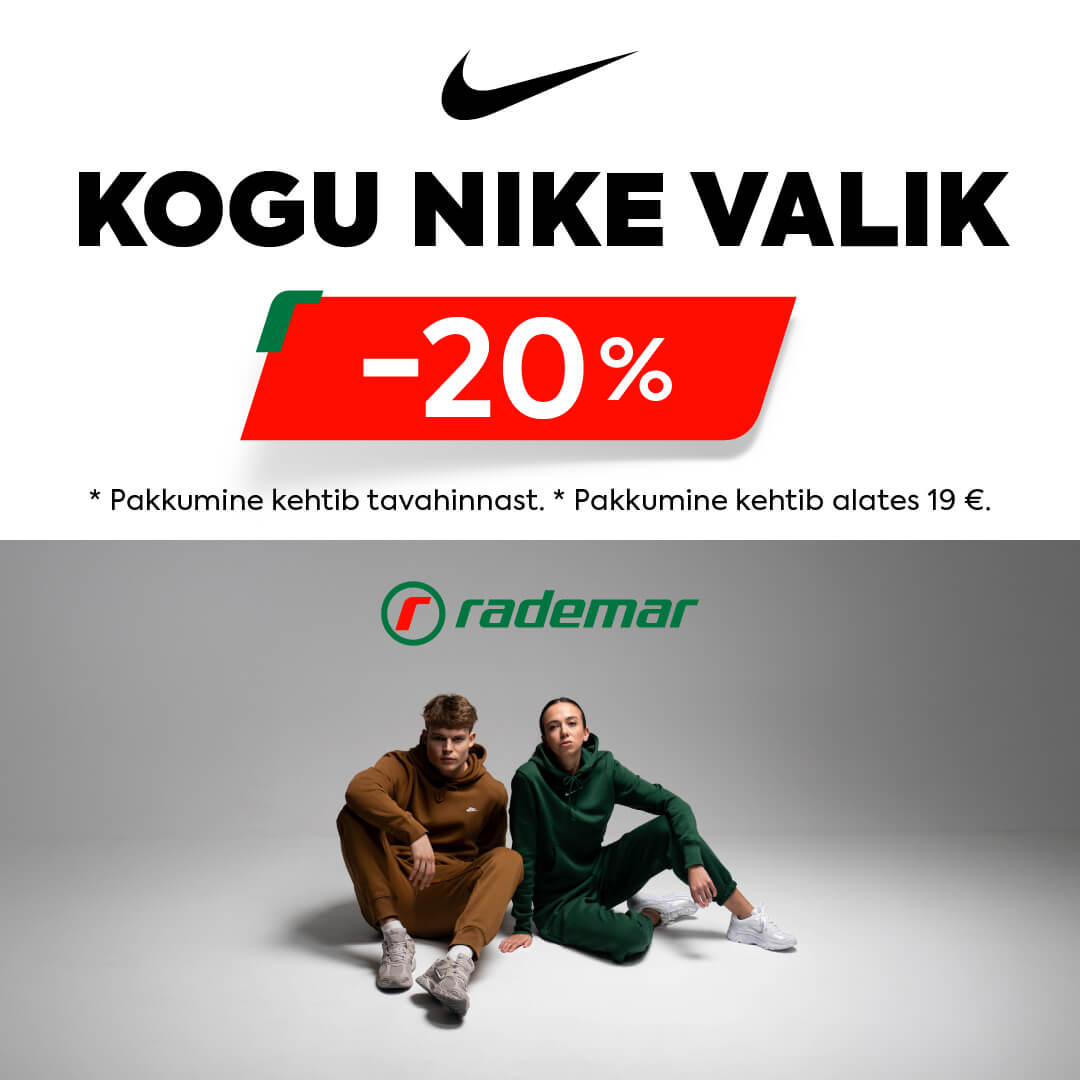 Kogu Nike valik -20%