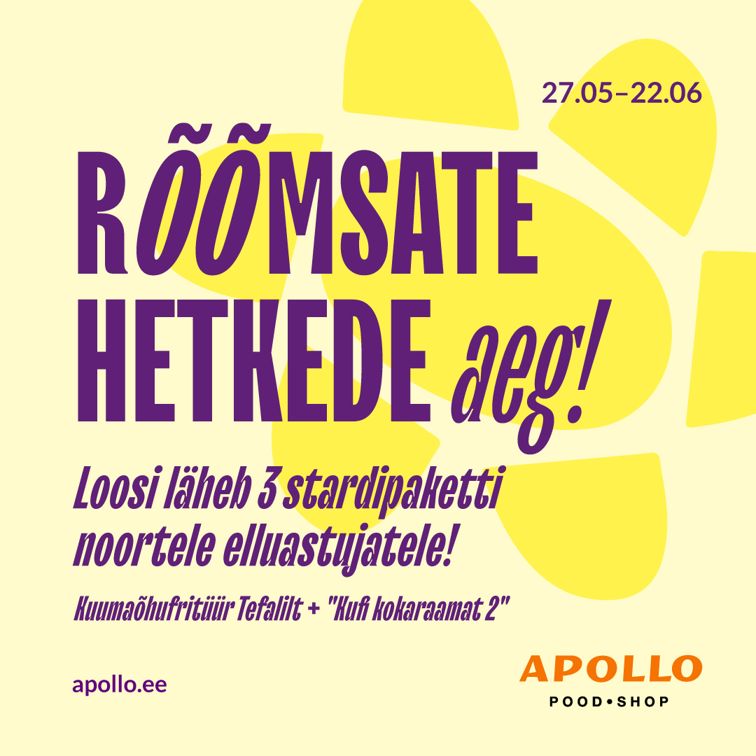Kõik koolilõpukingitused Apollost!