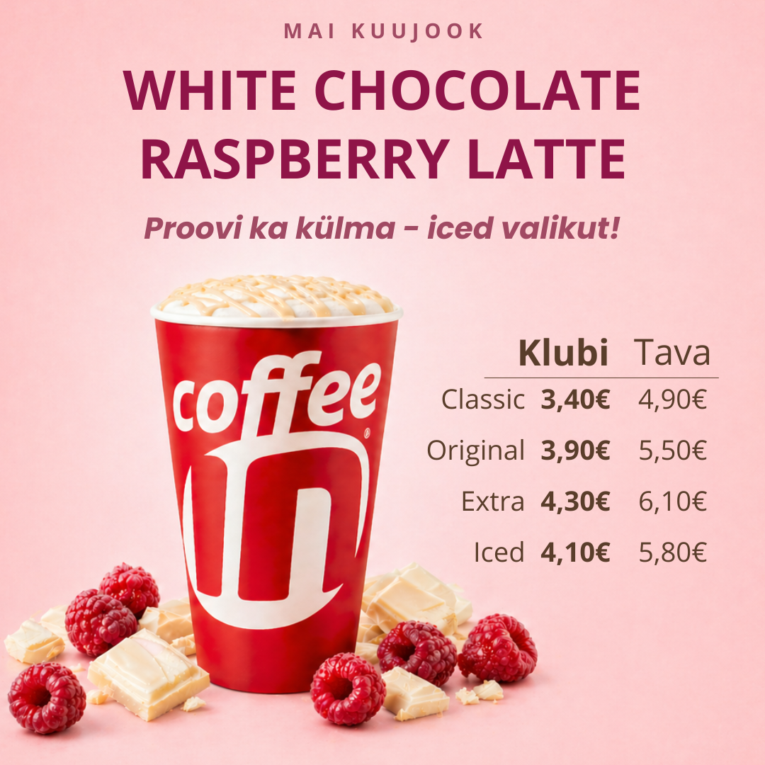 mai kuujook – White Chocolate Raspberry Latte