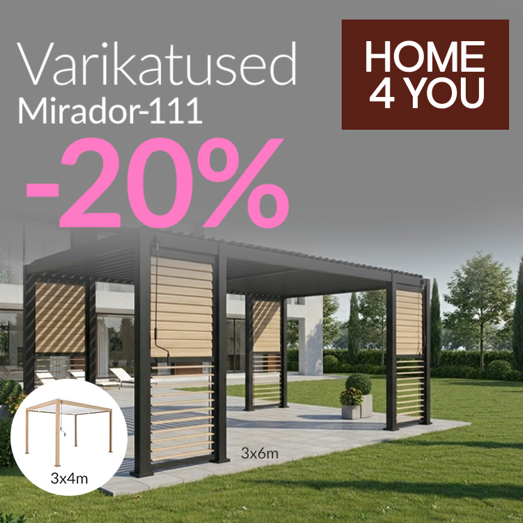 Varikatused MIRADOR-111 (v.a lisad) -20%