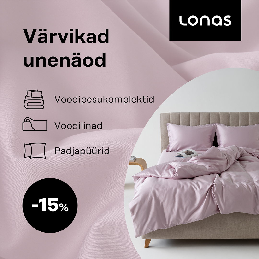 Voodipesu* –15%