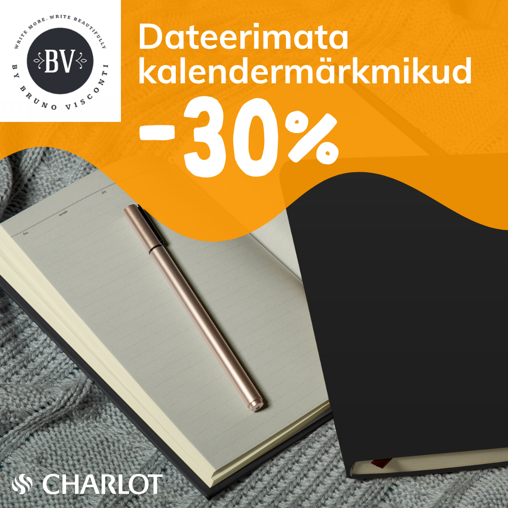 Bruno Visconti kalendermärkmikud -30%