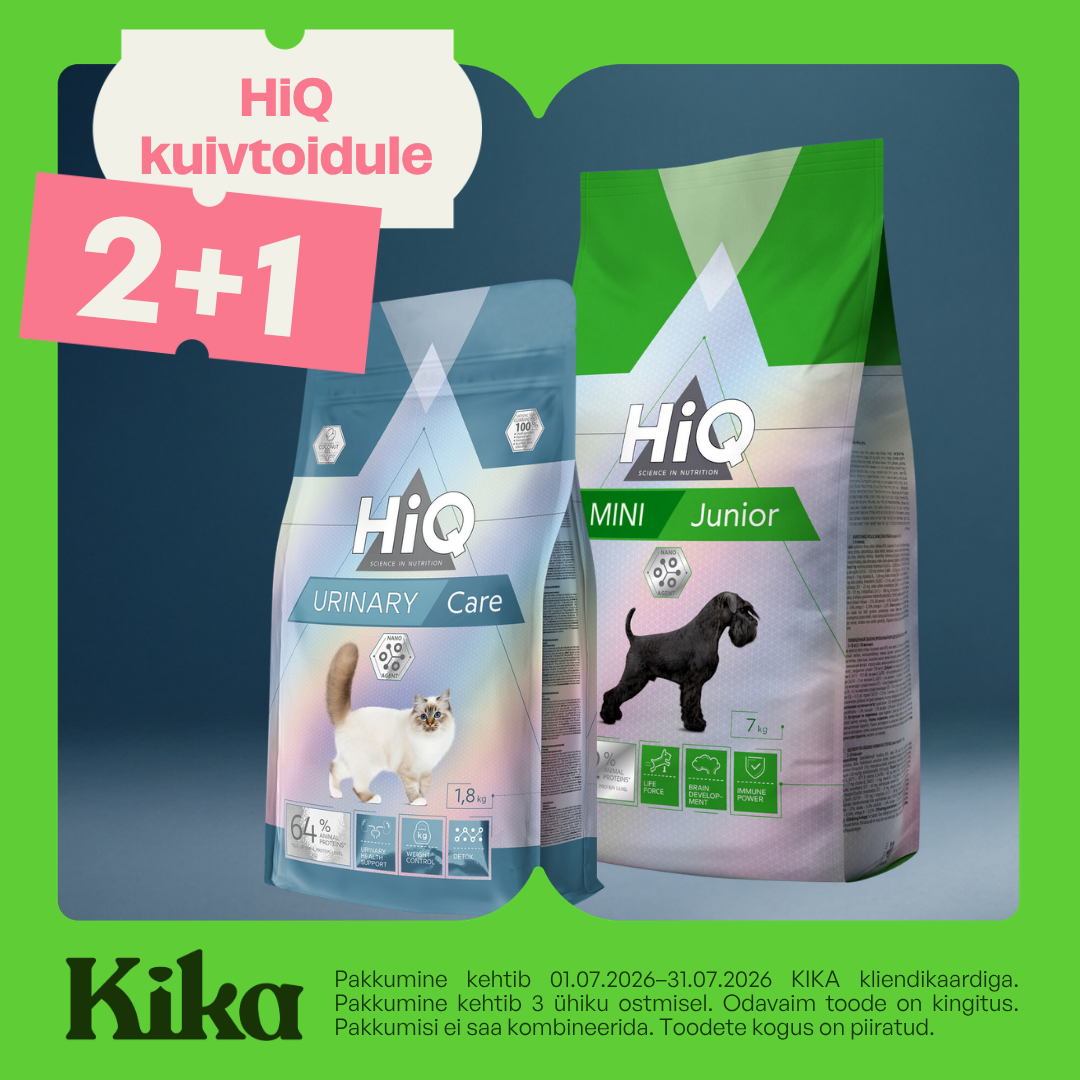 Kuivtoit HiQ 2+1