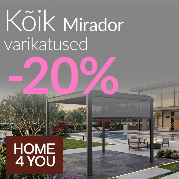 Kõik varikatused MIRADOR -20% (v.a lisad)