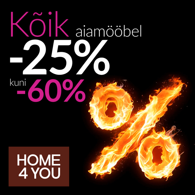 Hinnad põlevad! Aiamööbel -25% kuni -60%