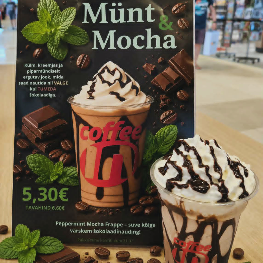 Peppermint Mocha Frappe 5,30€