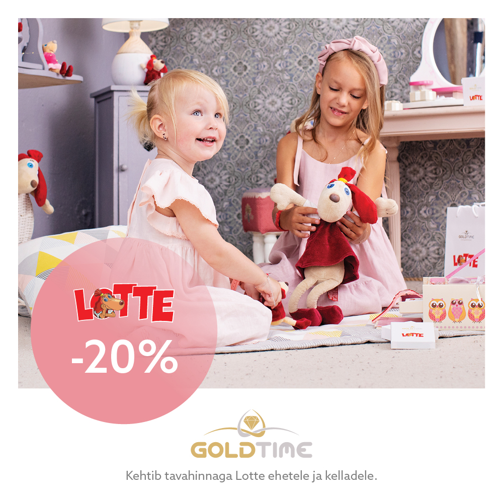 Lotte ehted ja käekellad -20%