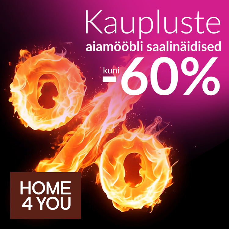 Kaupluste aiamööbli saalinäidised kuni -60%