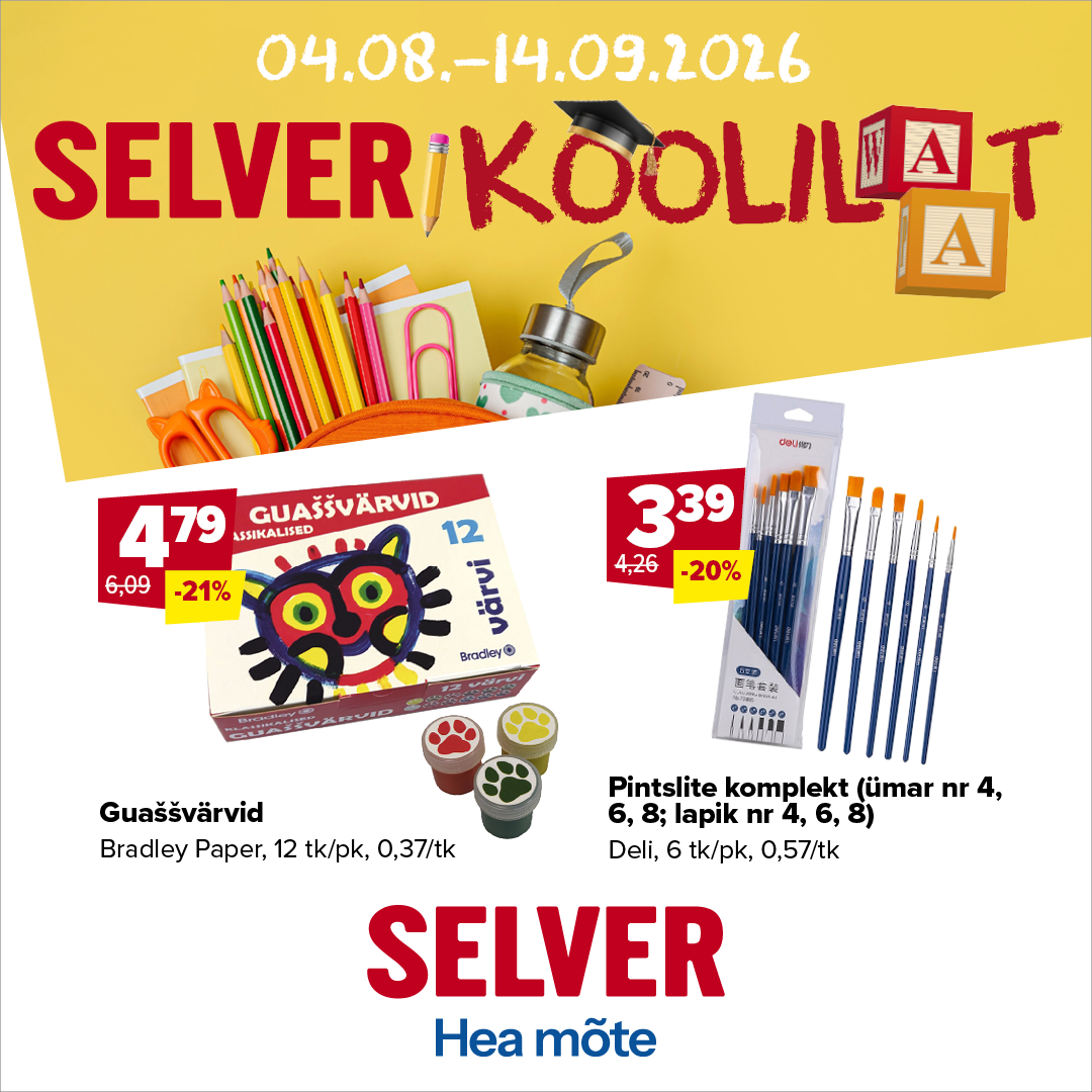 Selveri Koolilaat