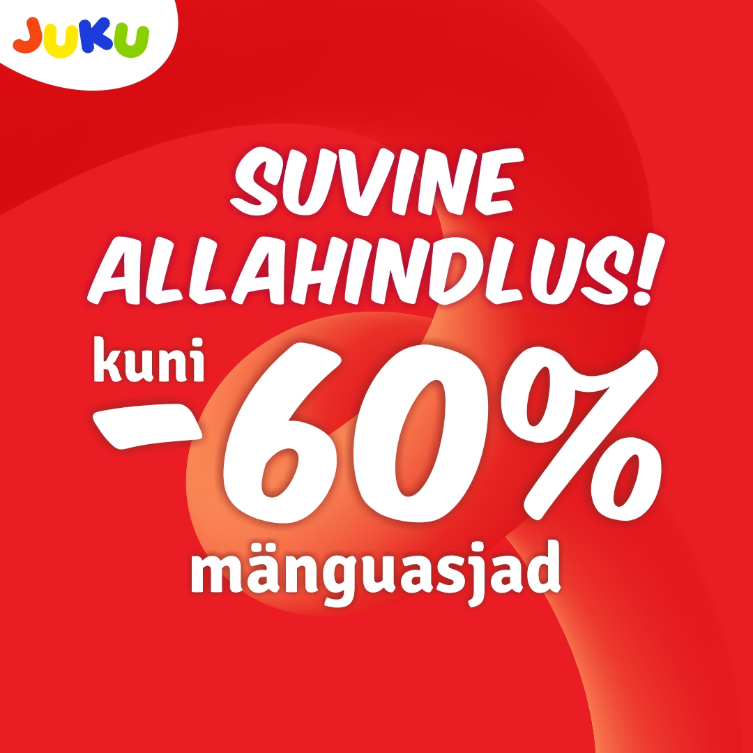 SUVINE ALLAHINDLUS! Mänguasjad kuni -60%