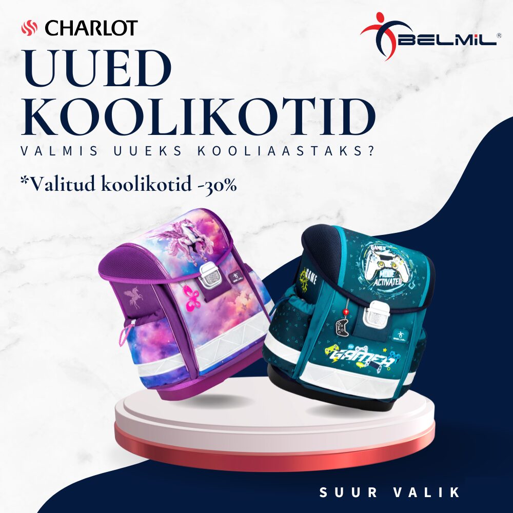 Uued koolikotid on kohal!