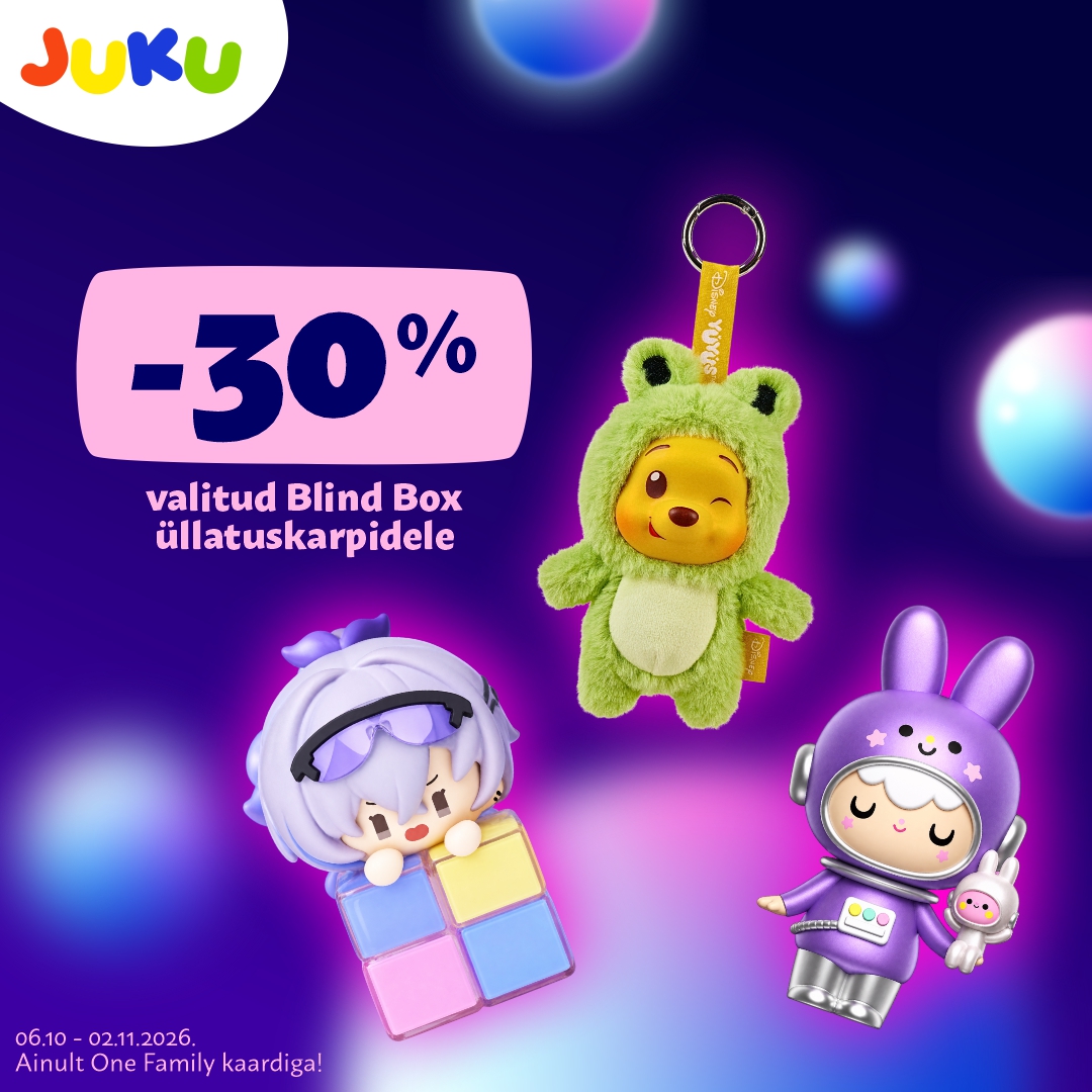Valitud Blind Box üllatuskarbid -30%